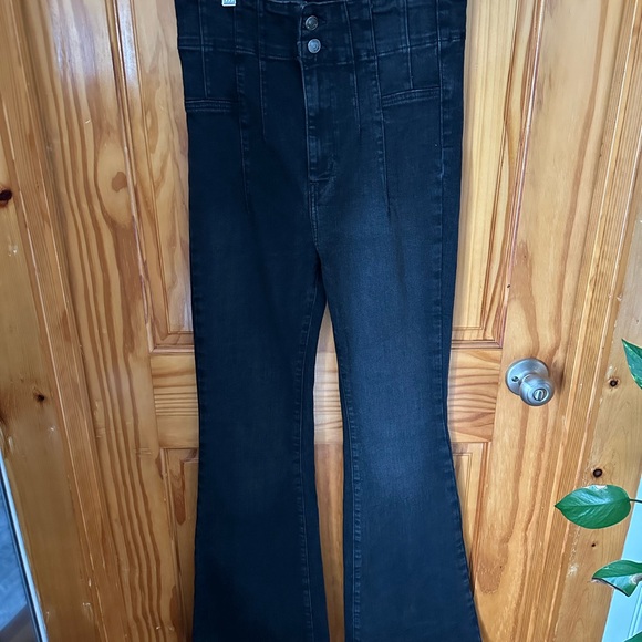 We The Free Black Flare Jeans - Picture 2 of 8